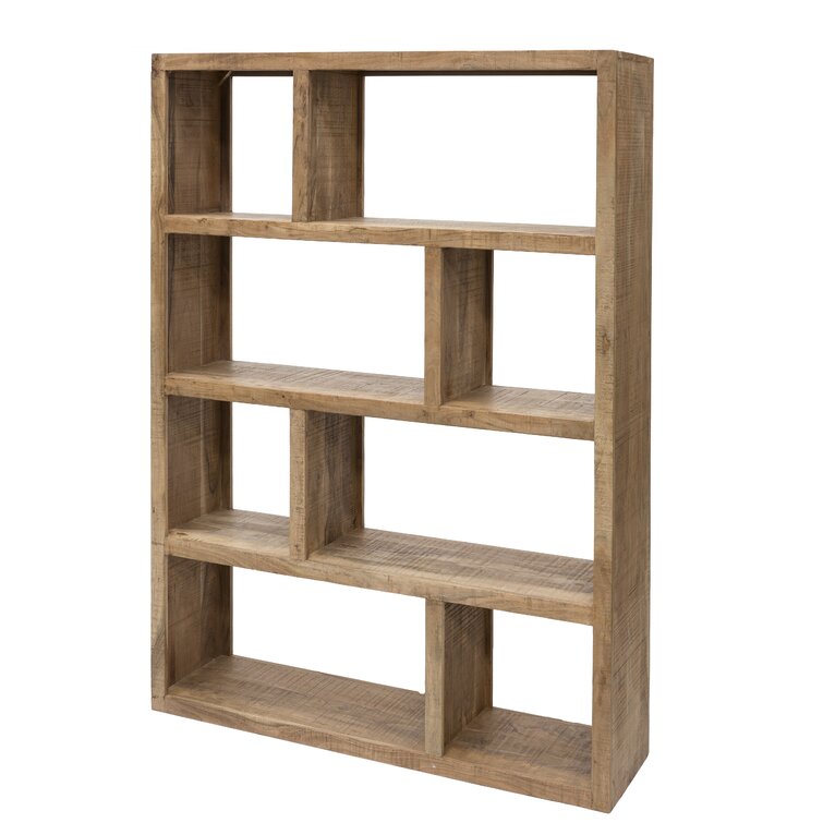 Geometric 2024 bookcase wayfair